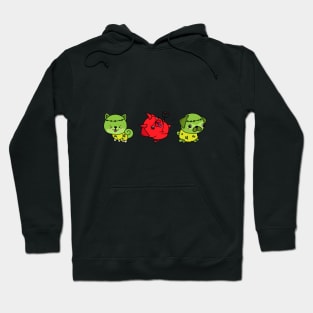 Adorable Zombie Dogs, Halloween Gift Hoodie